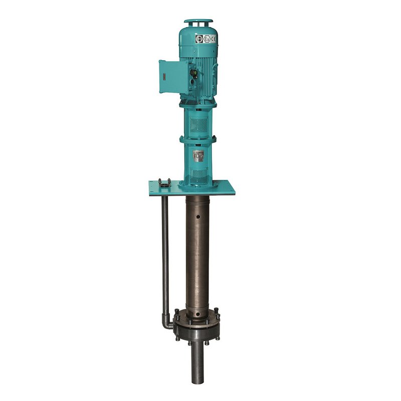 Vertical chemical submersible pump